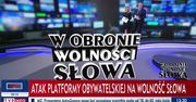 Telewizja Polska chce bronić wolności słowa. Proszą widzów o wsparcie