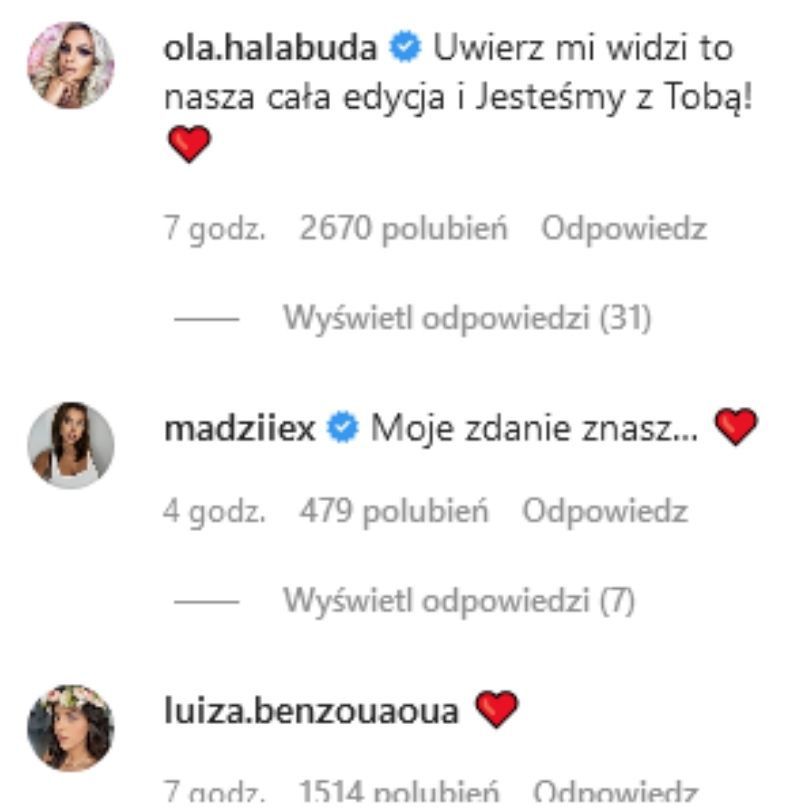 "Hotel Paradise". Uczestnicy poprzednich edycji wspierają Wiktorię