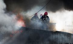 Górki. Pożar domu jednorodzinnego. Znaleziono zwłoki