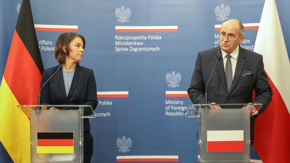Spotkanie polskiego szefa MSZ z nową szefową MSZ Niemiec Annaleną Baerbock