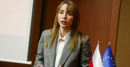 Emocje dały się we znaki. Marianna Schreiber powstrzymywała łzy