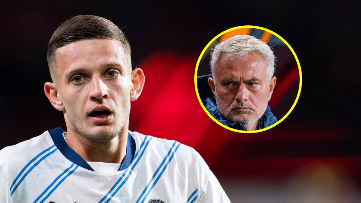 Getty Images / Joris Verwijst/BSR Agency / Na zdjęciu: Sebastian Szymański i Jose Mourinho