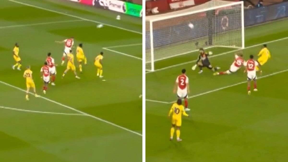 Materiały prasowe / onnetwork / Na zdjęciu: gol i interwencja Kiwiora