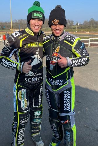 Jason Doyle i Edward Kennett (źródło: instagram.com/jasondoyle69)