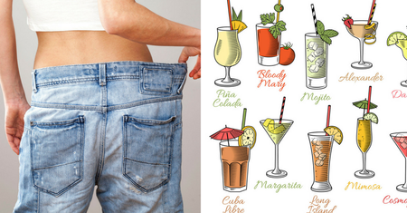 Dbasz o linię? Zamień mojito na martini, a białe wino na szampana!