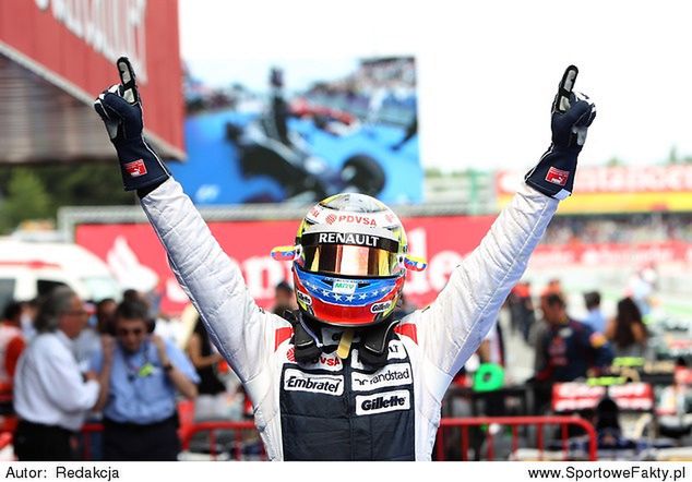 Pastor Maldonado robi co może, by utrzymać miejsce w F1