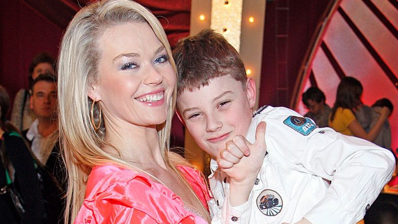 Tamara Arciuch z synem Krzysztofem Szycem