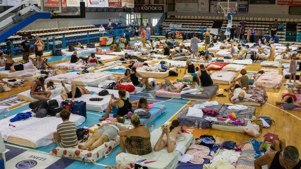 Grecja ewakuuje 19 000 osób z powodu szalejących pożarów na wyspie Rodos