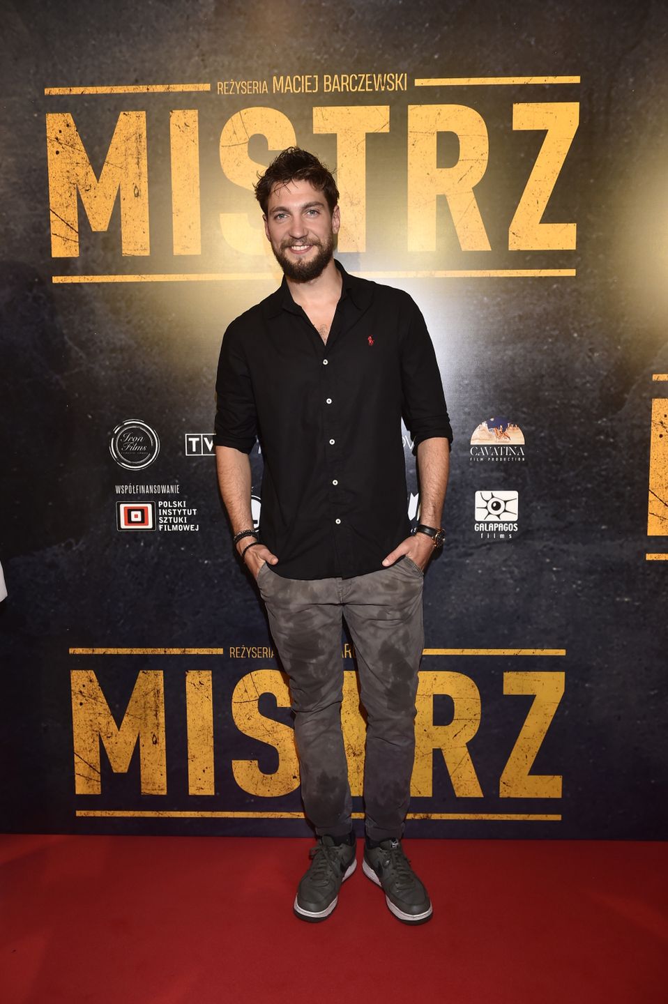 Kamil Szeptycki - premiera filmu "Mistrz"