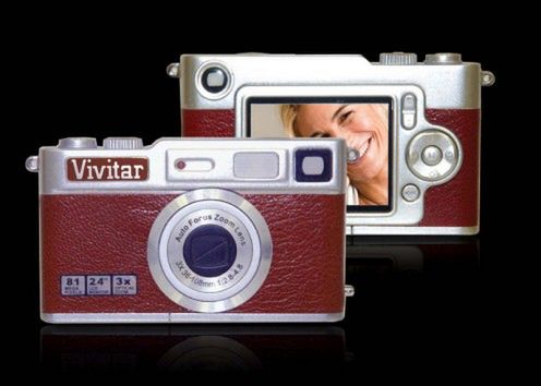 Vivitar ViviCam 8027 - cyfrowy styl retro
