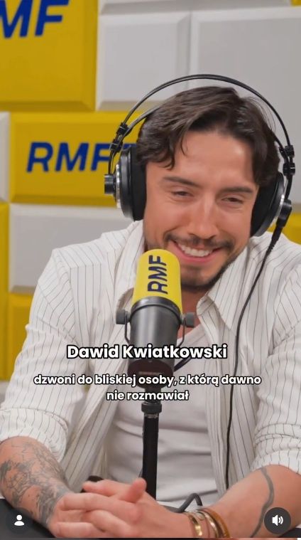Dawid Kwiatkowski popłakał się podczas wywiadu 