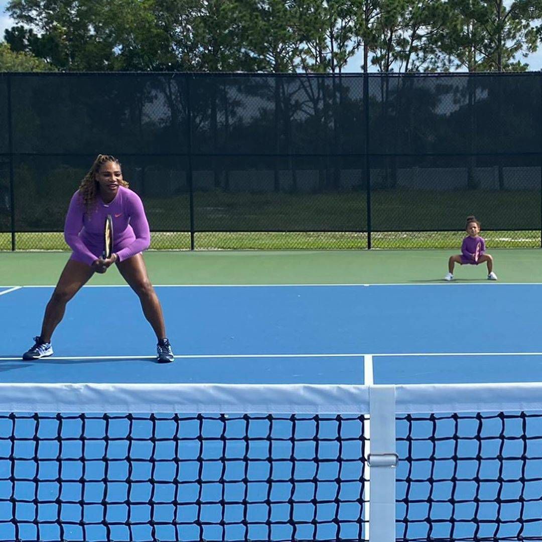 Serena Williams i córka Alexis
