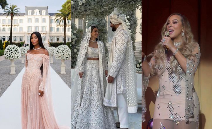Billionaire's £20 million wedding dazzles with stars and style
