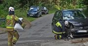 Kolizja drogowa w Witosławicach