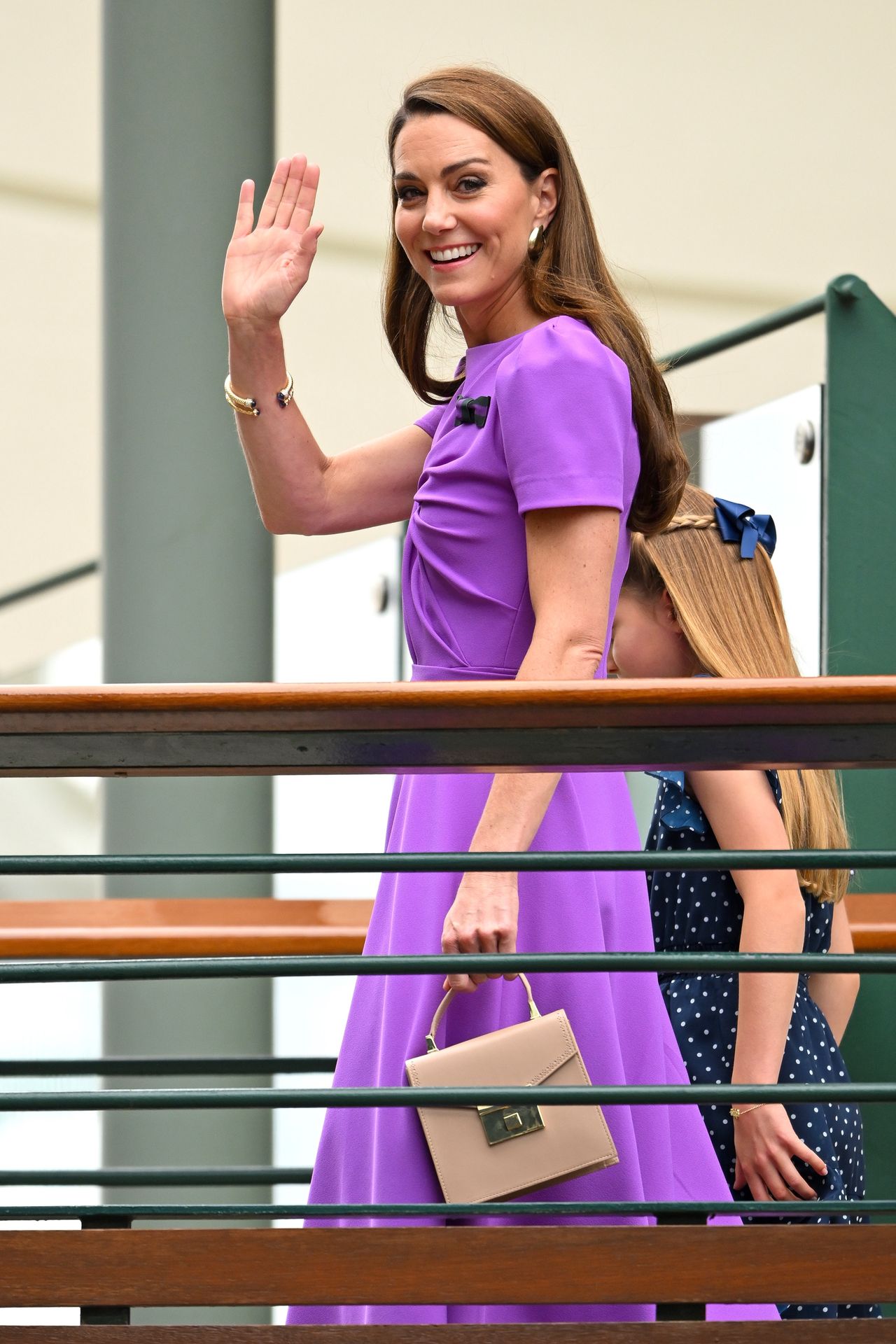 Księżna Kate przyłapana na Wimbledonie (fot. Getty Images)