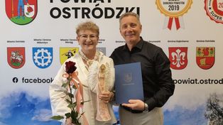 Ostróda: Anna Lewandowska wyróżniona za promocję tradycji