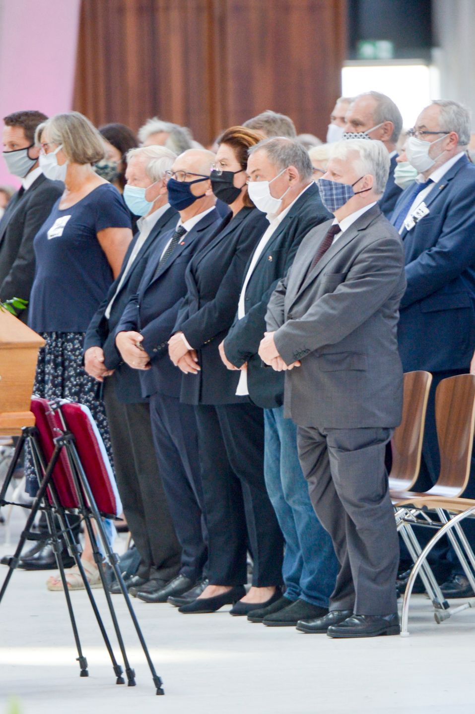 Małgorzata Kidawa-Błońska, Bogdan Borusewicz -pogrzeb Henryka Wujca