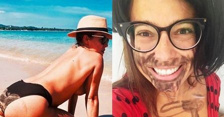 Anna Mucha wypina pośladki i prezentuje nagi biust: "Beznadziejne te święta" (FOTO)