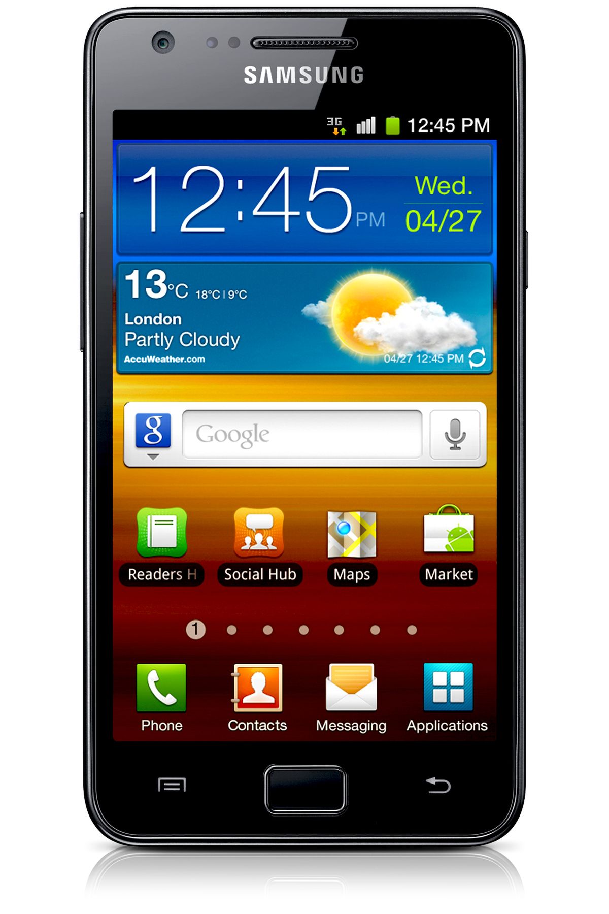 Samsung Galaxy S II - dane techniczne