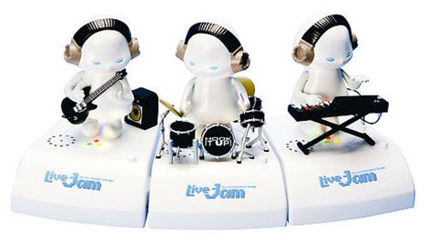 Podłącz muzyczne trio do swojego odtwarzacza mp3 1