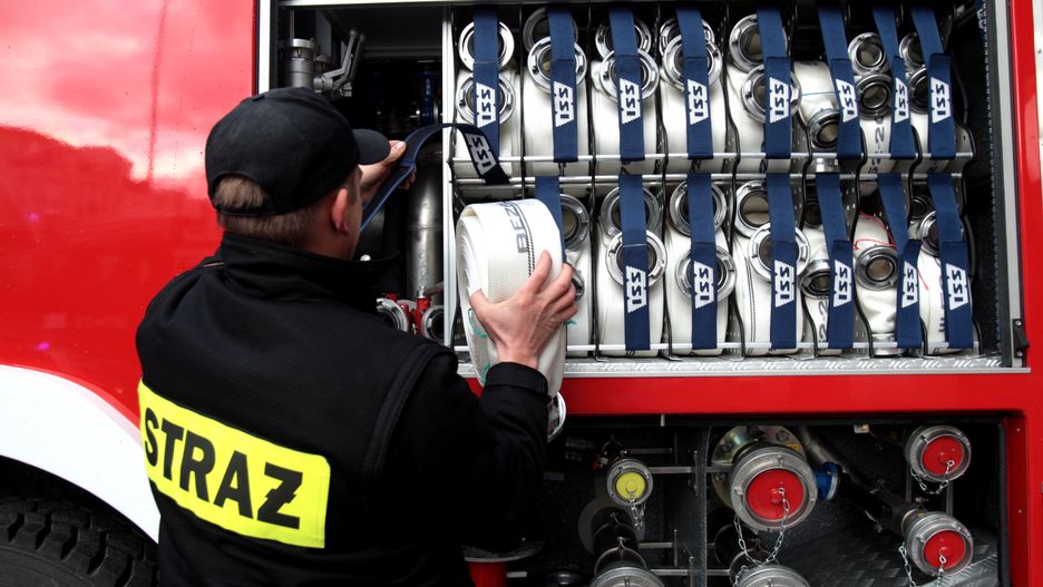Warszawa. Na Bemowie doszło do pożaru pustostanu