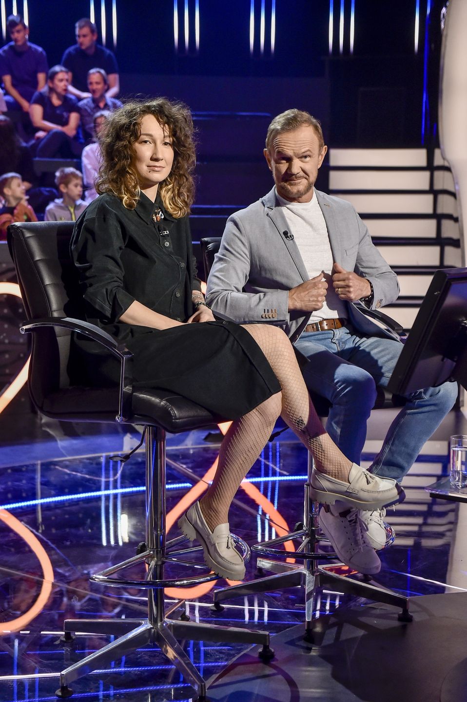 Cezary Pazura z córką Anastazją