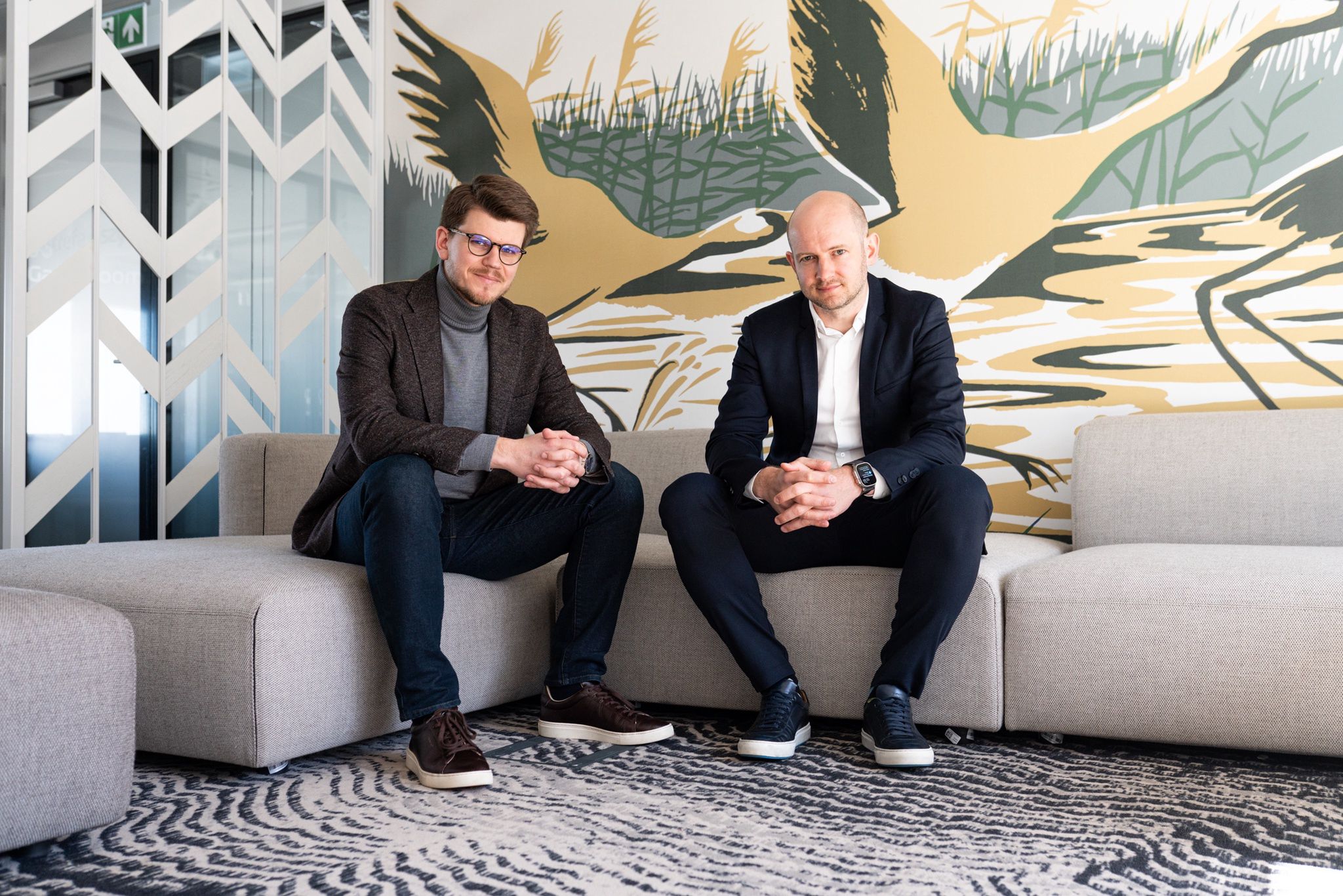 Paweł Ochyński (CEO GreenCell) i Błażej Buliński (Autokult.pl)