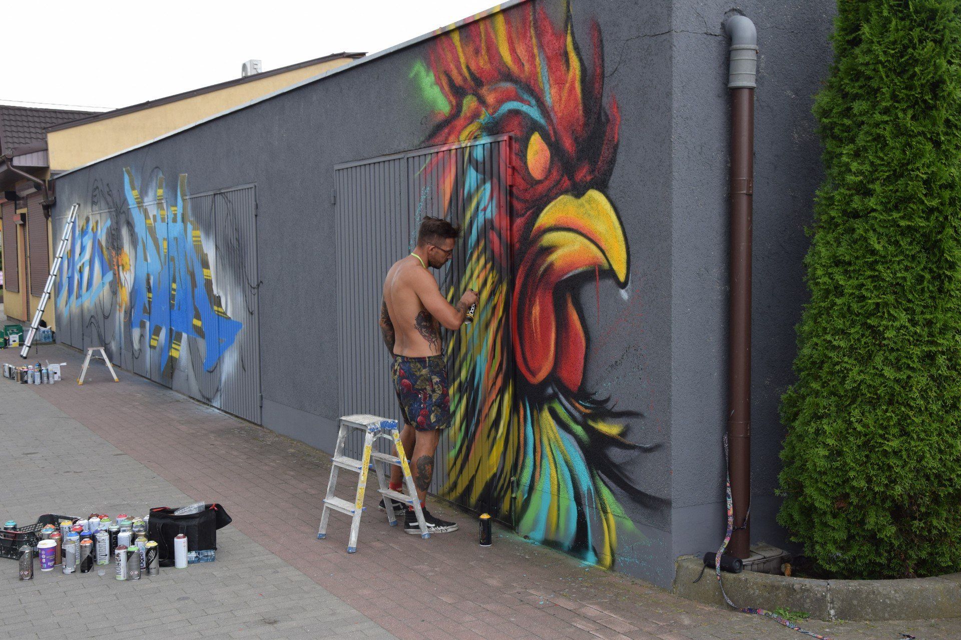 Graffiti Jam w Nowej Wsi Lęborskiej