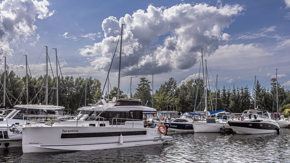 Port na rzece Węgorapa 