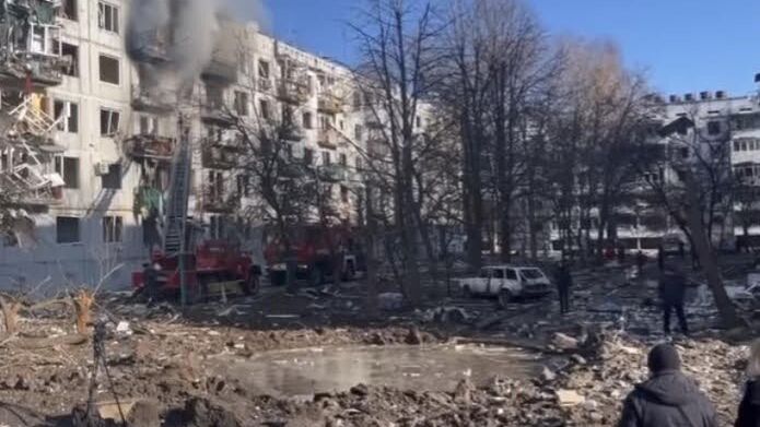 Ostrzał ukraińskich miast