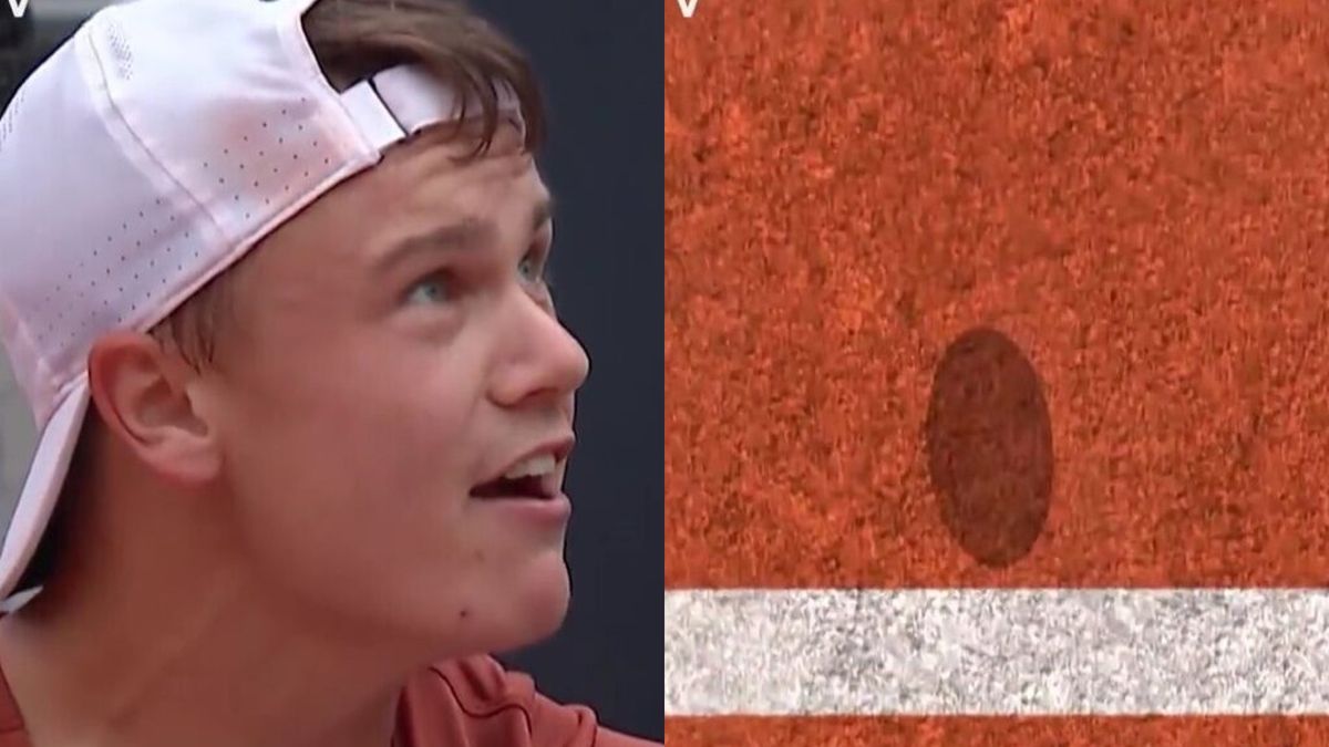 Twitter / Tennis TV / Zdjęcie: Wściekły Rune