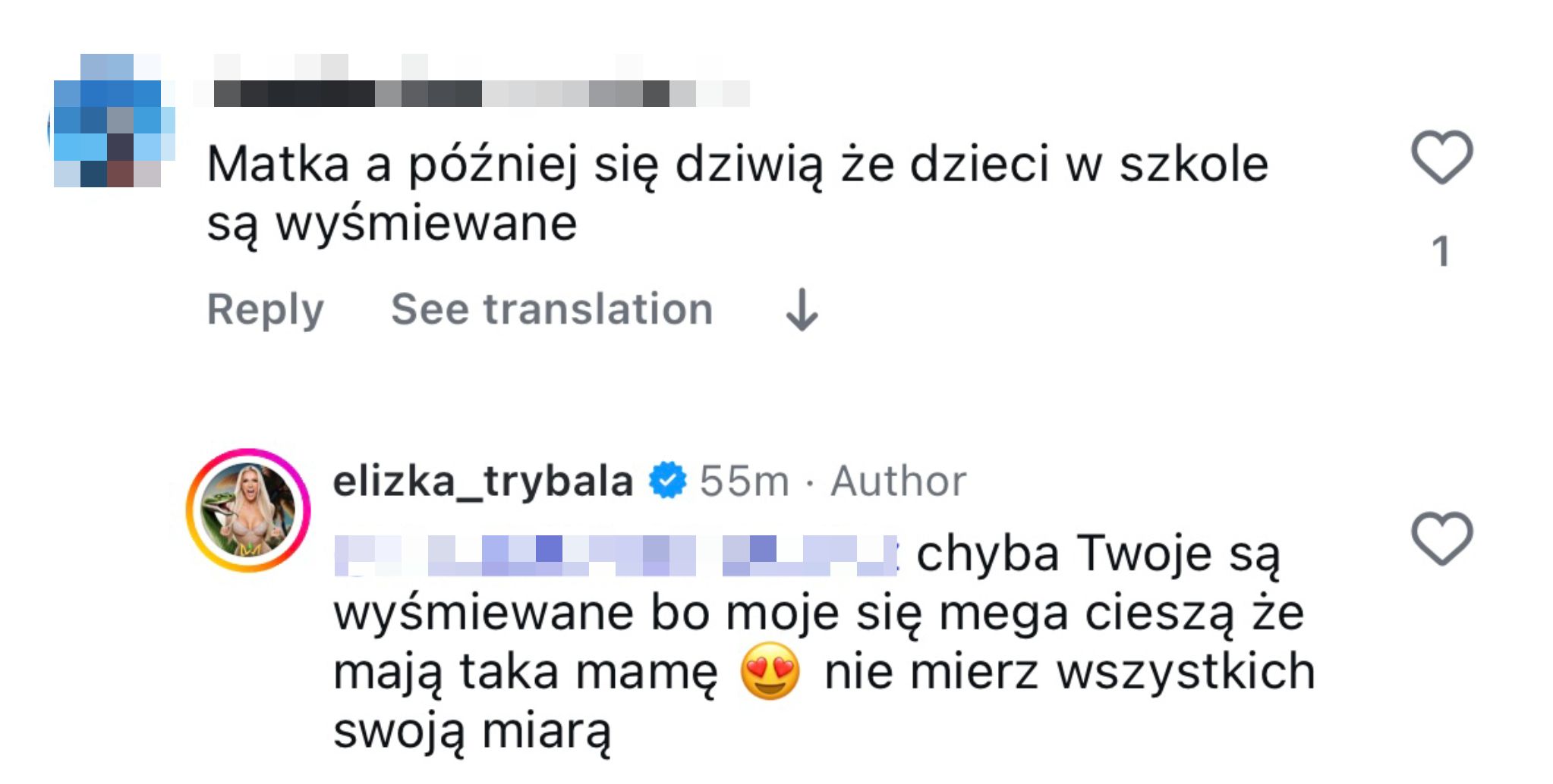 Internauci krytykują Elizę Trybałę