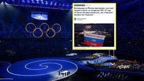 Rosyjska flaga na ceremonii otwarcia. Mimo zakazu. "Było łatwo"