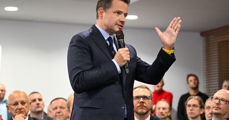 Trzaskowski jak Trump? Fogiel wyśmiał prezydenta Warszawy