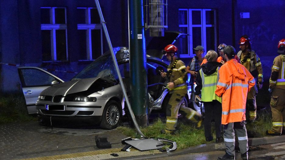 Wypadek w Świętochłowiocach