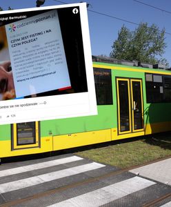 Zaskakująca reklama w tramwajach w Poznaniu. Wywołała oburzenie
