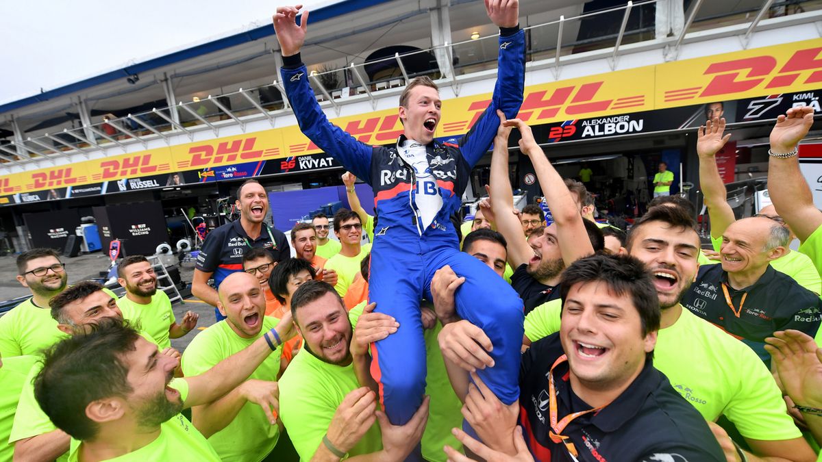 Materiały prasowe / Toro Rosso / Na zdjęciu: Daniił Kwiat