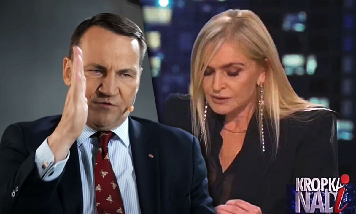 radosław sikorski, monika olejnik, kropka nad i, krrit Monika Olejnik i TVN24 mają problem. Spływają kolejne skargi po Kropce nad i