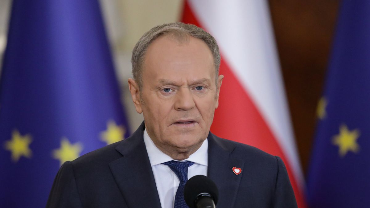 Donald Tusk
Warszawa, 15.01.2026. Premier Donald Tusk podczas konferencji prasowej w siedzibie Kancelarii Prezesa Rady Ministr�w w Warszawie, 15 bm. (jm) PAP/Tomasz Gzell
Tomasz Gzell
Kancelaria, konferencja prasowa, KPRM, polityk polityka, briefing prasowy, polityk, polityka, wyst�pienie