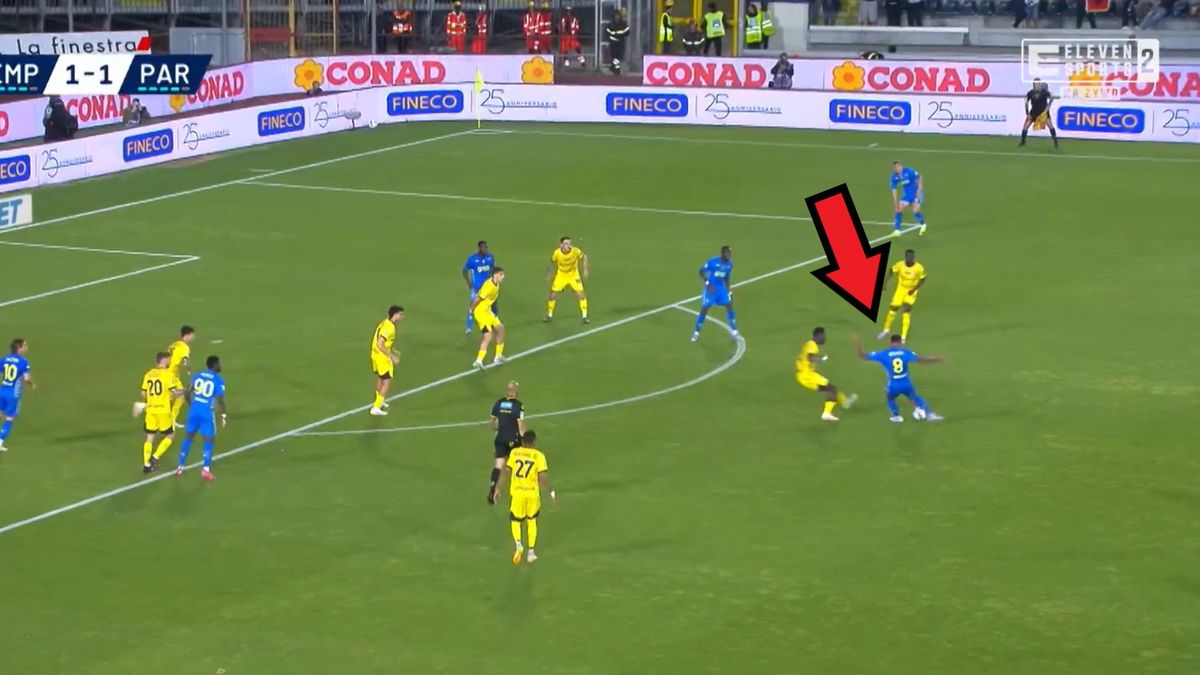 Twitter / Eleven Sports / Efektowny gol Anjorina