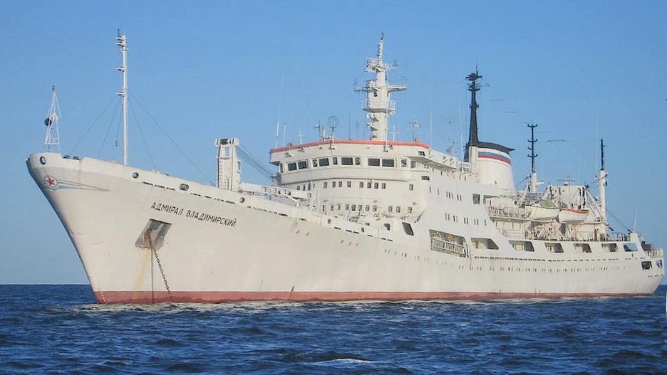 Belgijska marynarka śledziła rosyjski statek Admirał Władimirski