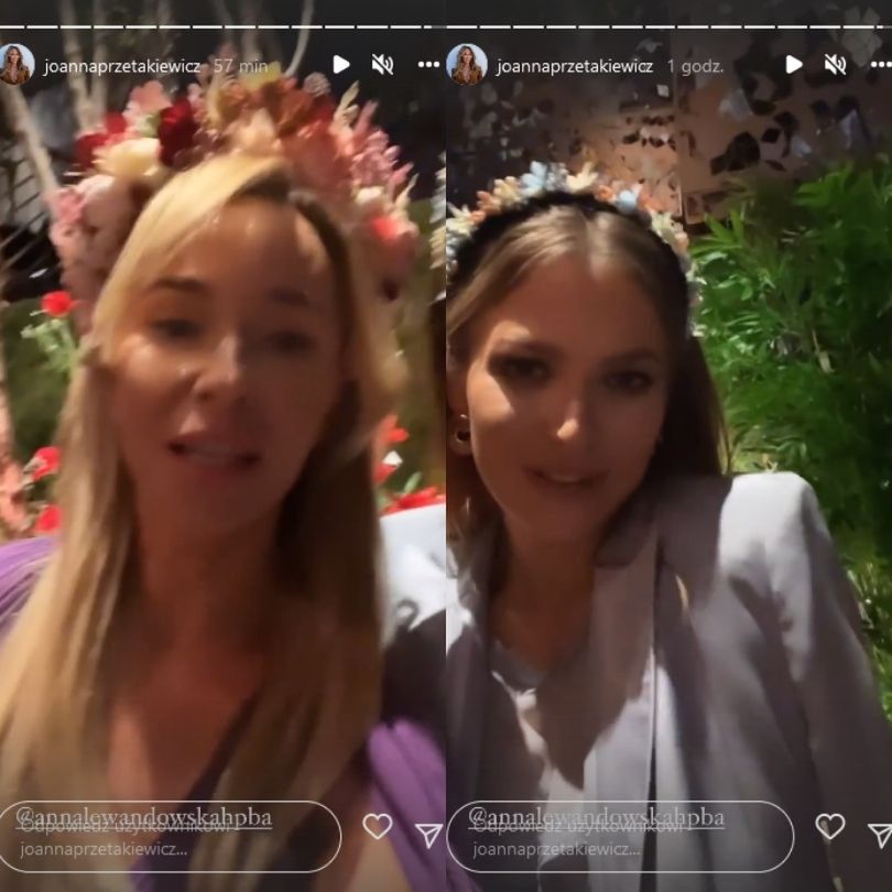 Anna Lewandowska i Joanna Przetakiewicz brylują na charytatywnym evencie