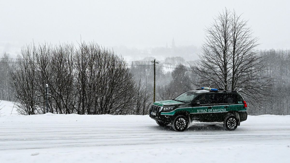 Straż Graniczna na granicy z Białorusią 