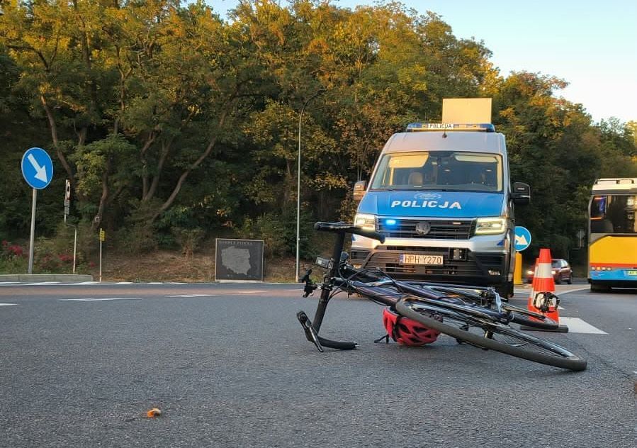 Wypadki z udziałem rowerzystów
