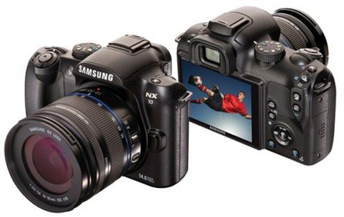 Samsung NX10 - matryca APS-C i ekran AMOLED w kompaktowym korpusie