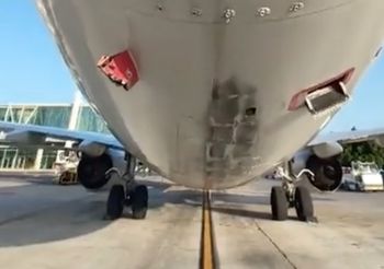 Uderzył ogonem o pas podczas lądowania. Boeing 737 uziemiony