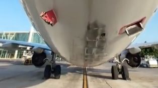 Boeing 737 TUI uziemiony na Majorce po uderzeniu ogonem o pas
