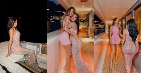 Kim Kardashian relacjonuje wypad z Khloé do Monako. Siostry wiedziały, jak przyciągnąć wzrok na luksusowym jachcie (ZDJĘCIA)