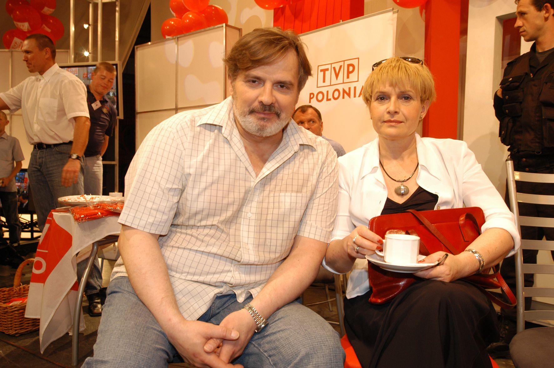 Krzysztof Kołbasiuk i Jolanta Żółkowska w 2005 roku