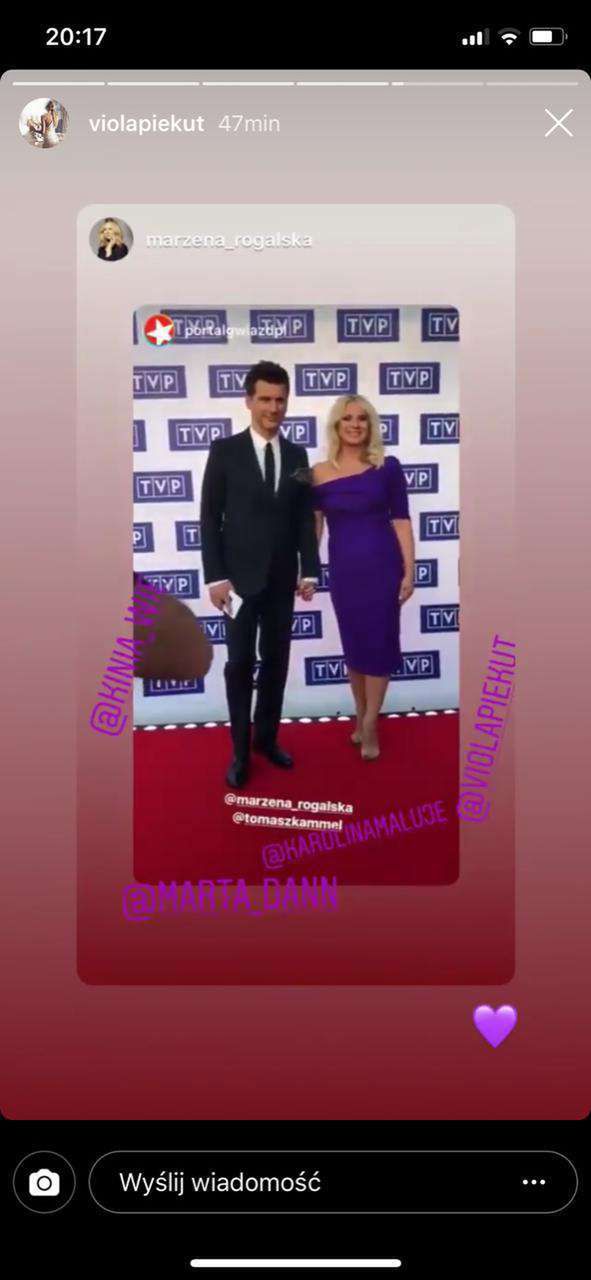 Marzena Rogalska na ramówce TVP